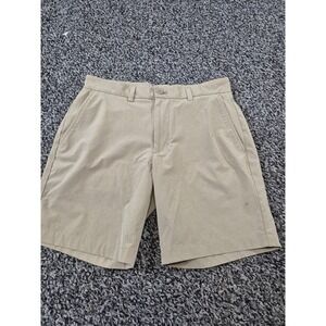 Vineyard Vines Breaker Shorts Mens 30 Khaki Beige Performance‎ Chino Flat Front